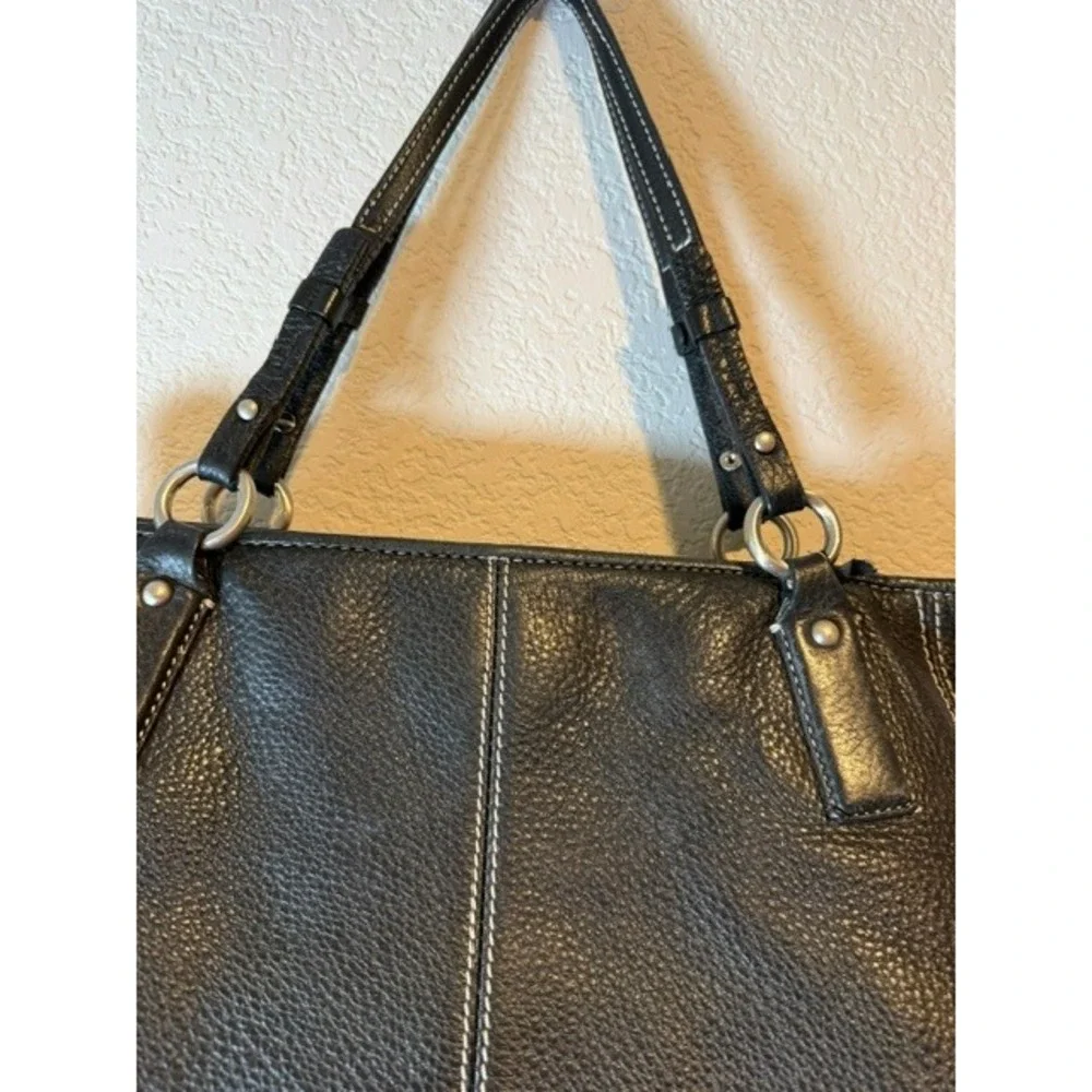 Ann Taylor black pebbled